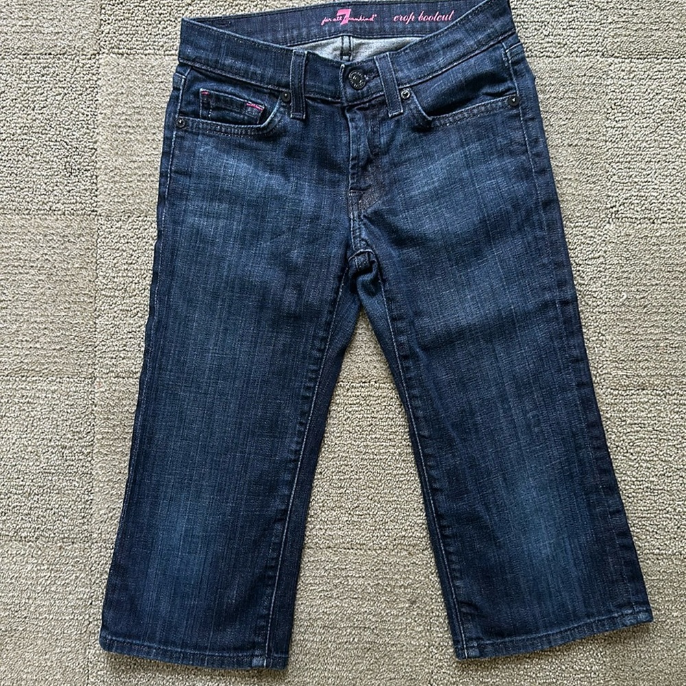 kids size 10 7 for all mankind jeans